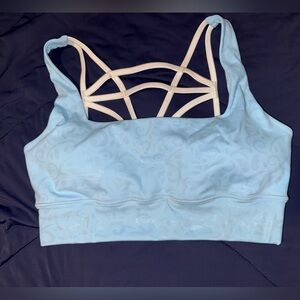 Crowned Athletics sports bra in Cinderella theme